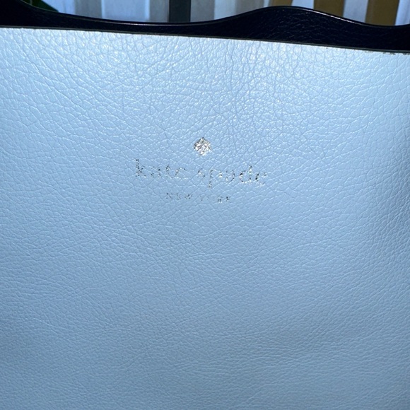 Kate Spade Reversible, TwoTote Blue Bag Like New!! - Picture 2 of 16
